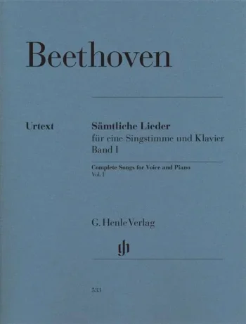 Beethoven : Complete Songs For Voice And Piano: Voice And Piano (Henle)