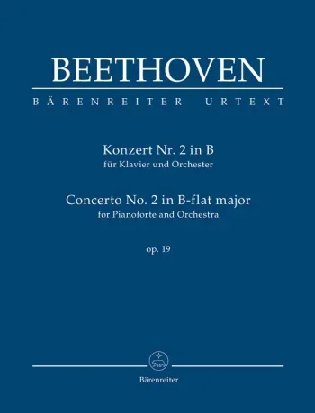 Beethoven : Concerto For Piano No.2 In B-flat, Op.19 Study Score (Urtext) (Barenreiter)