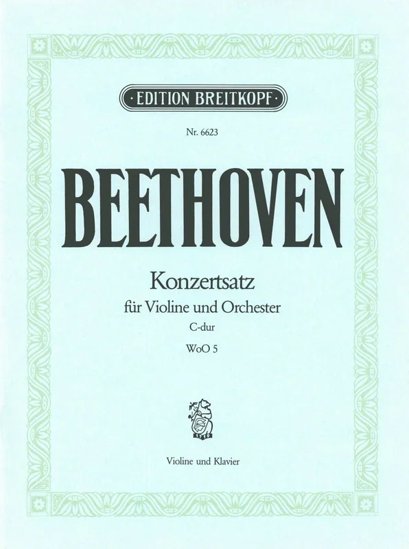 Beethoven: Concerto Movement in C Major, WoO 5