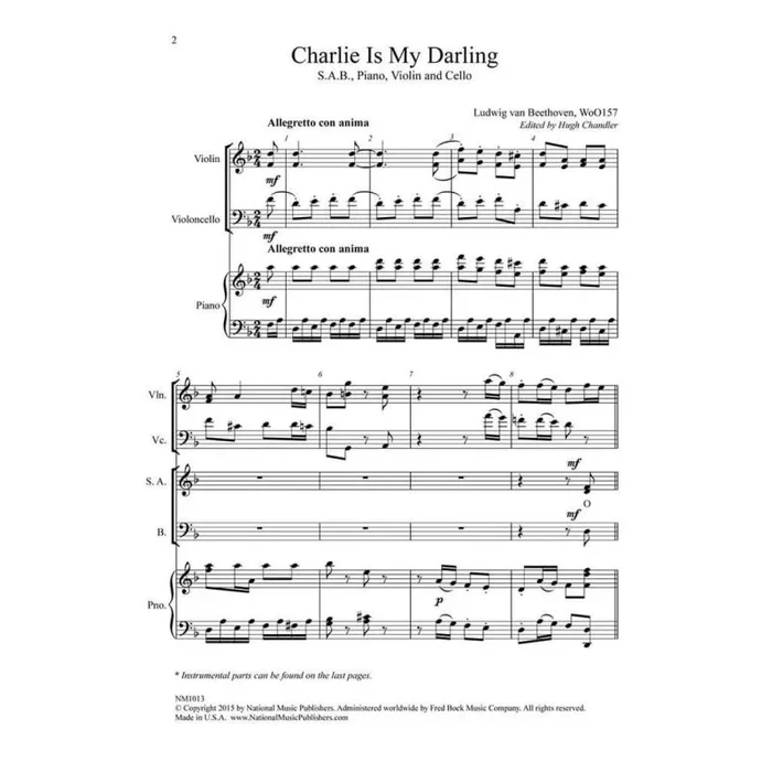 Beethoven, Ludwig van – Charlie Is My Darling