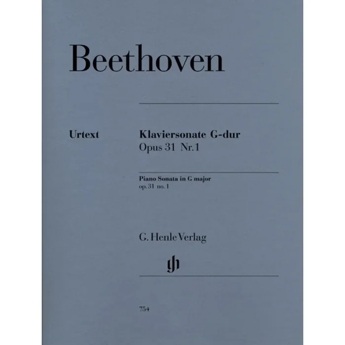 Beethoven, Ludwig van – Piano Sonata G major op. 31/1
