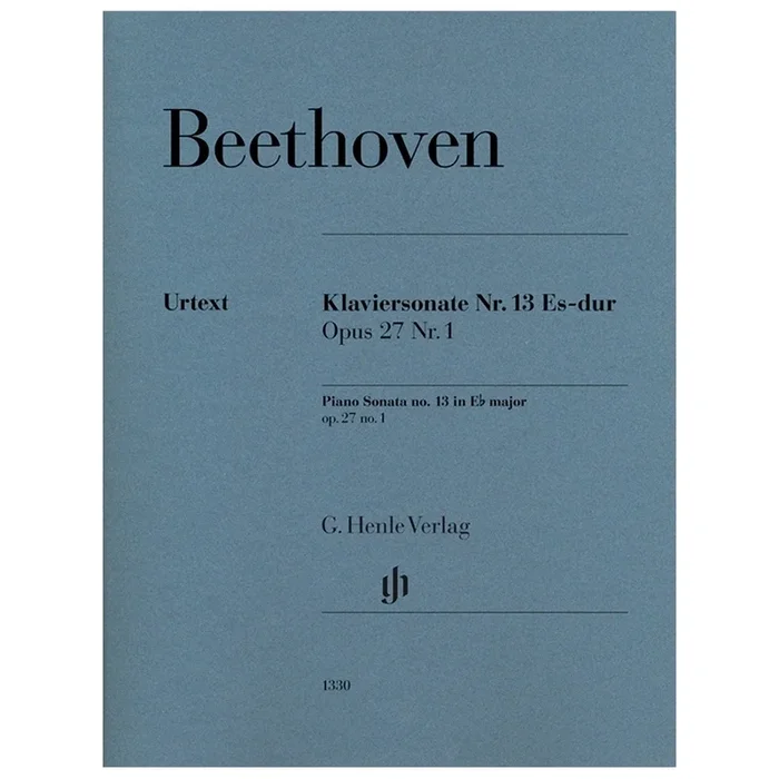 Beethoven, Ludwig van – Piano Sonata no. 13 E flat major op. 27/1