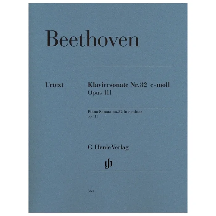 Beethoven, Ludwig van – Piano Sonata No. 32 c minor op. 111