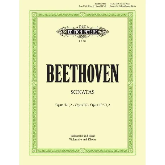Beethoven Sonaten (for Cello and Piano)