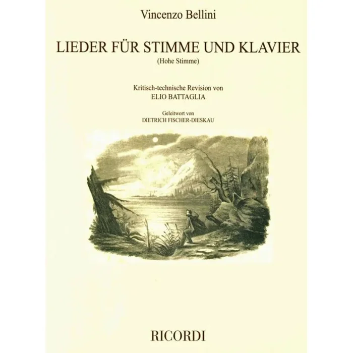 Bellini, Vincenzo – Lieder für Singstimme und Klavier