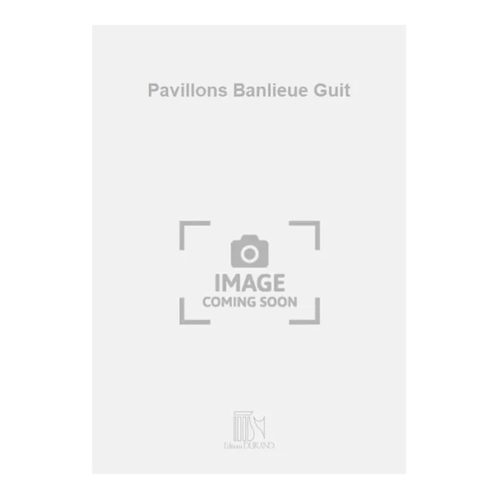Bensa, Olivier – Pavillons Banlieue Guit