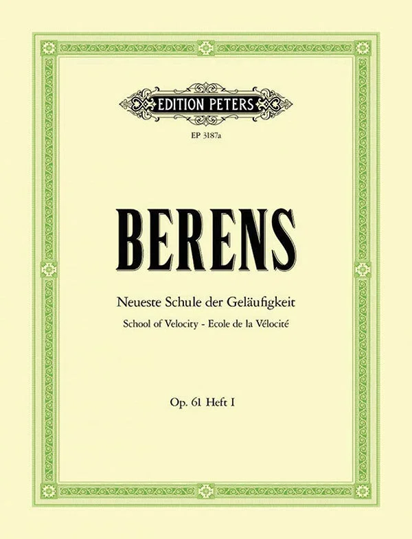 Berens: New School of Velocity, Op. 61 – Book 1 (Nos. 1-14)