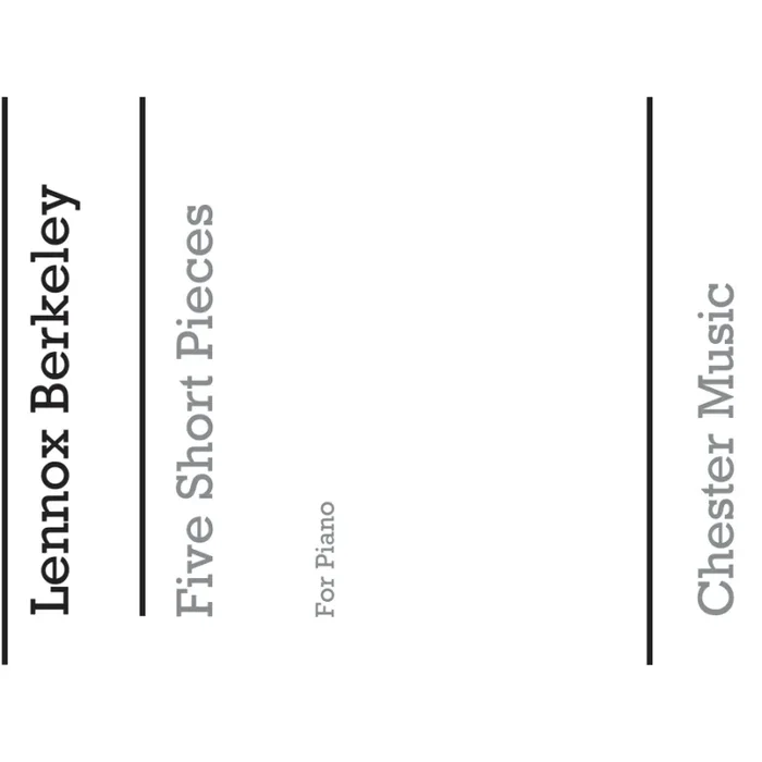 Berkeley, Lennox – Short Pieces(5)