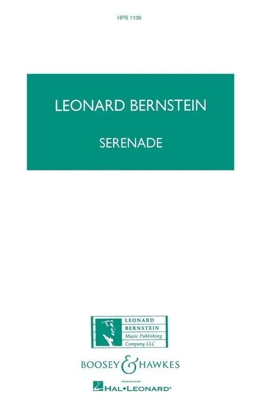 Bernstein – Sernade After Platos Symposium Study Score
