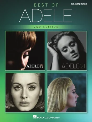 Best Of Adele: Big Note Piano (2nd Edition)