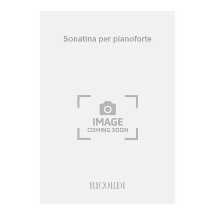 Bettinelli, Bruno – Sonatina per pianoforte