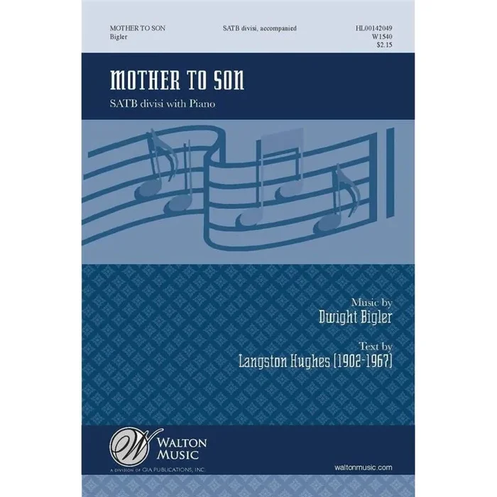 Bigler, Dwight – Mother to Son