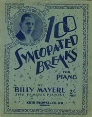 Billy Mayerl : Billy Mayerl : 100 Syncopated Breaks – Piano – Faber Digital