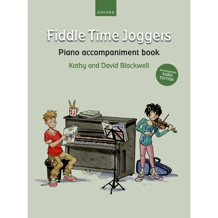 Blackwell Fiddle Time Joggers Piano Accompaniment Book (for Third Edition)