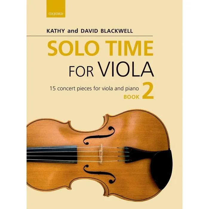 Blackwell Solo Time For Viola Book 2