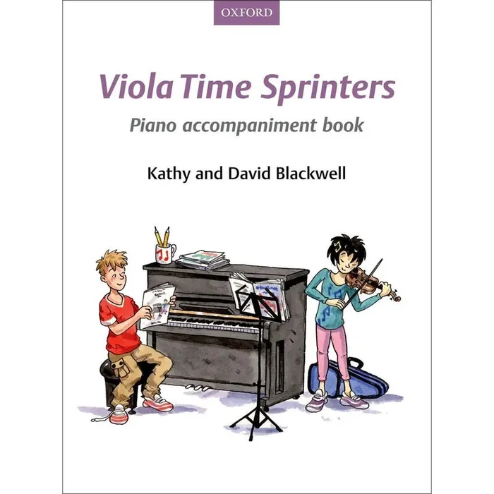 Blackwell Viola Time Sprinters Piano Accompaniment Book