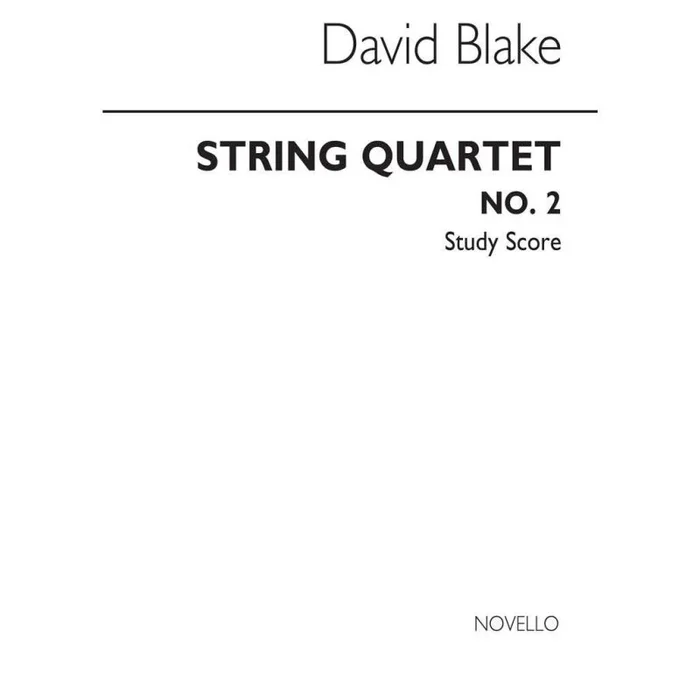 Blake, David – String Quartet No.2