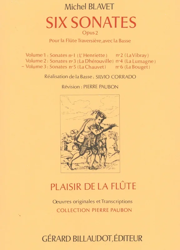 Blavet: Flute Sonatas, Op. 2 – Volume 3 (Nos. 5 & 6)