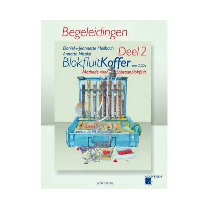 Blokfluitkoffer 2 – Begeleidingen Vol. 2