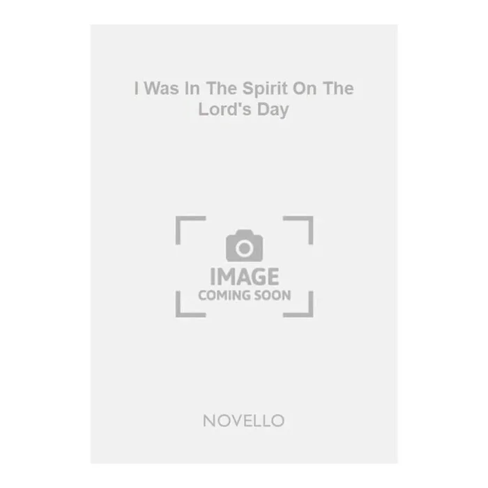 Blow, John – I Was In The Spirit On The Lord’s Day