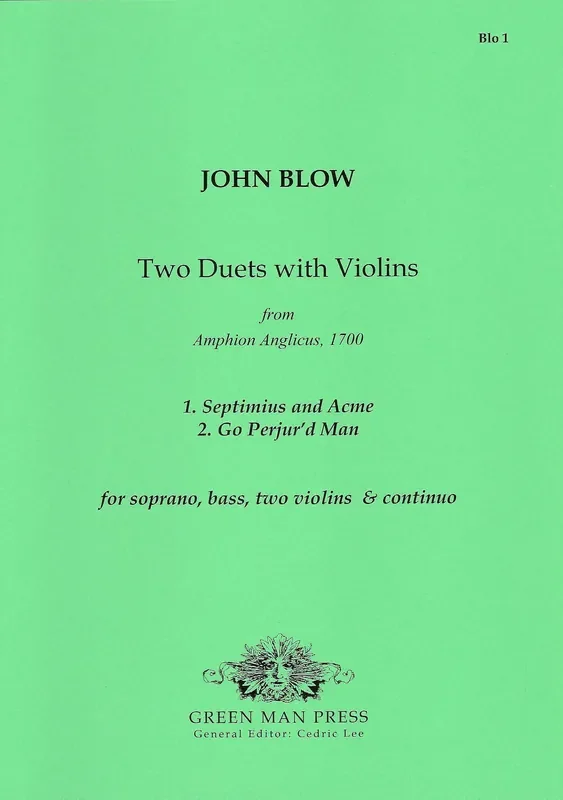 Blow Two Duets with Violins