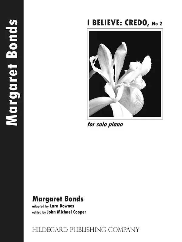 Bonds: I Believe from “Credo ” (arr. for piano)