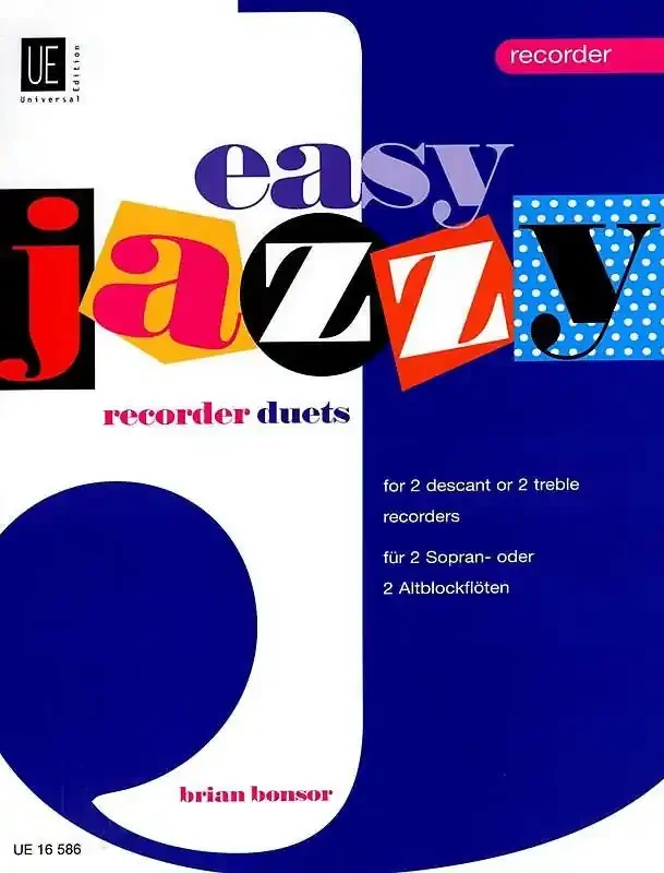 Bonsor Easy Jazzy Recorder Duets