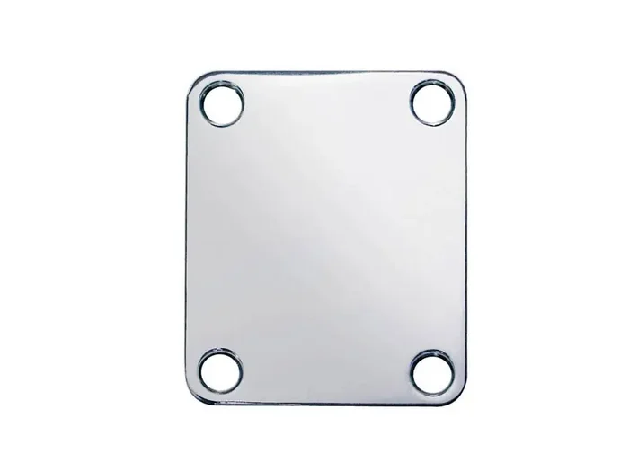 Boston (NP-64-C) ST Style Guitar Neck Plate – Chrome
