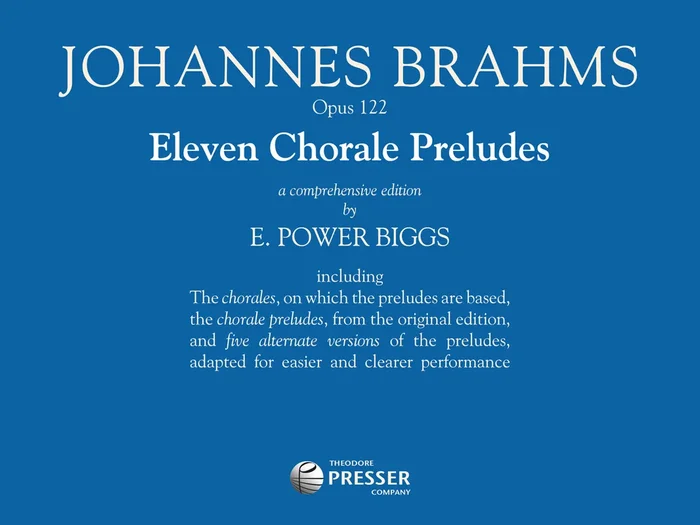 Brahms: 11 Chorale Preludes, Op. 122