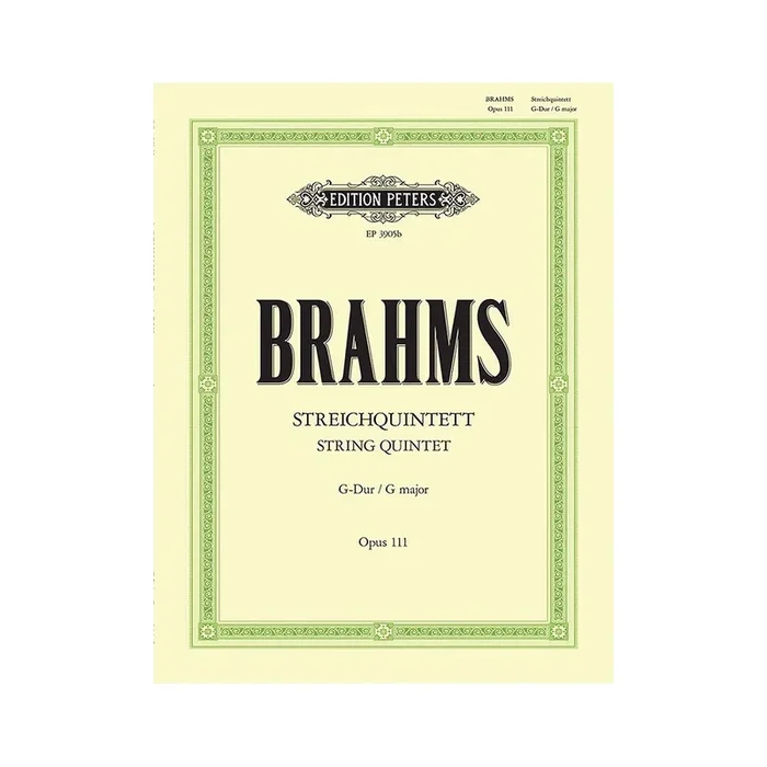 Brahms, Johannes – String Quintet in G Op.111
