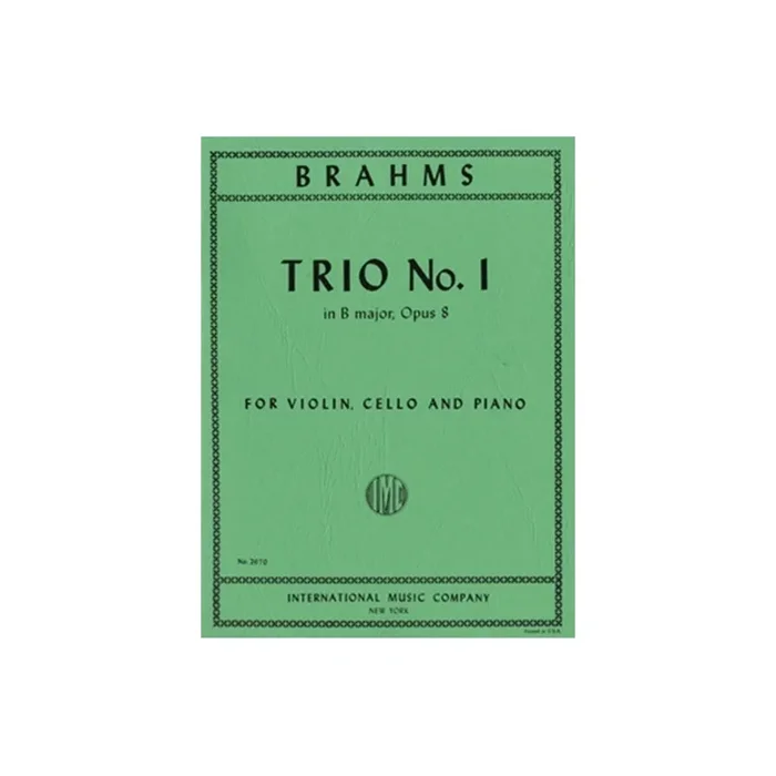 Brahms, Johannes – Trio No. 1 in B major op. 8