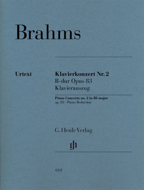 Brahms: Piano Concerto No. 2 in B-flat Major, Op. 83