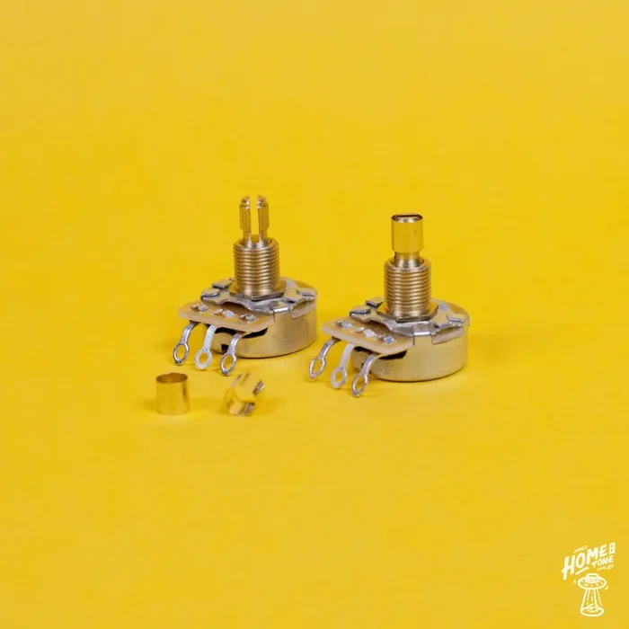 Brass pot sleeve – Convert split shaft to solid shaft pot