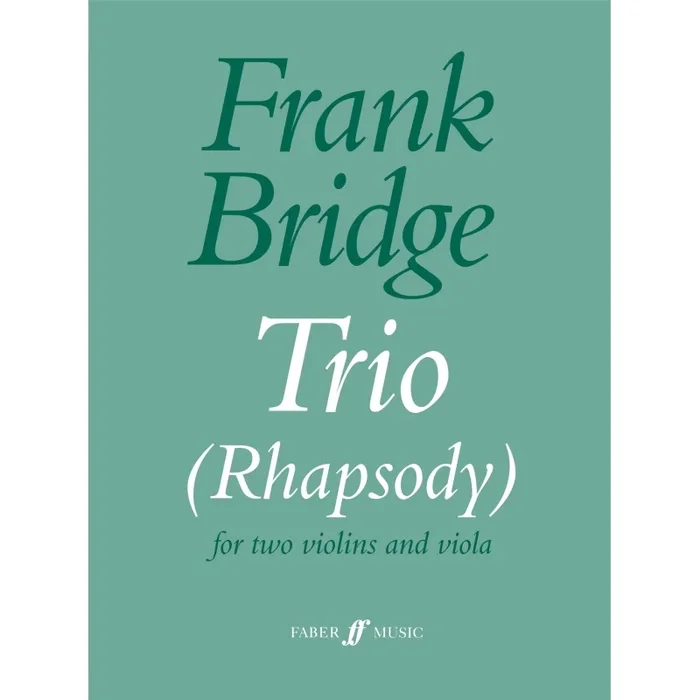 Bridge, Frank – Trio (Rhapsody) (set of parts)