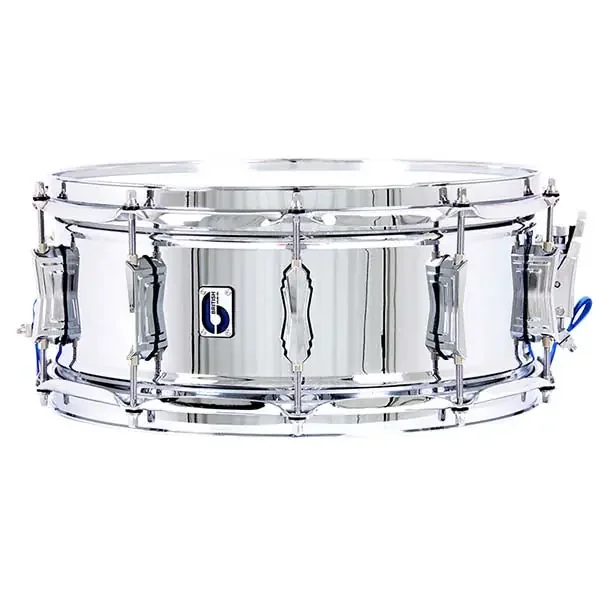 British Drum Company Bluebird Brass Snare Drum 14″x6”