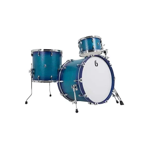 British Drum Company Legend Series 3-piece Drum Kit – Fistral Blue