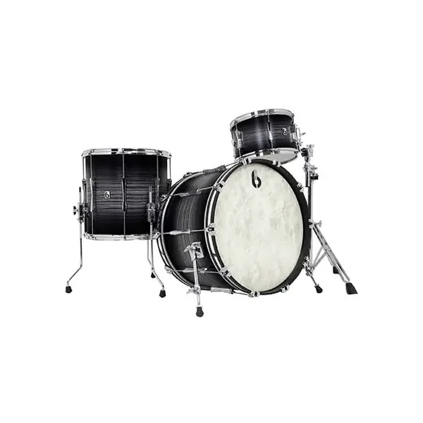 British Drum Company Lounge Series 3-piece Drum Kit – Carnaby Knight