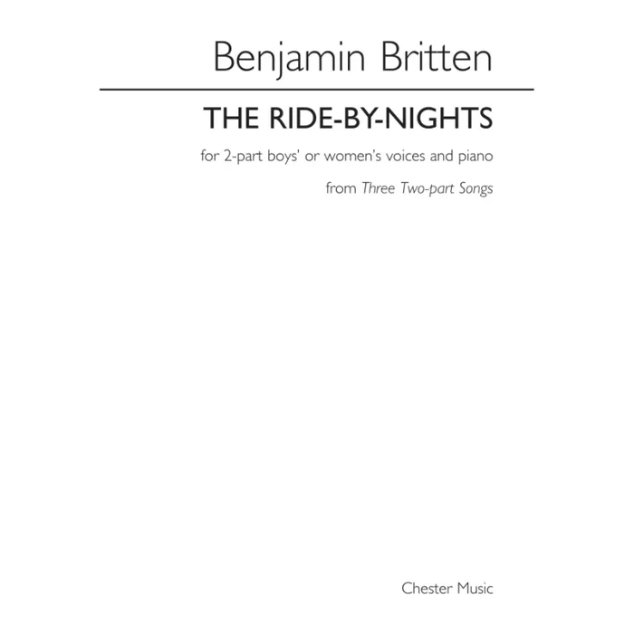 Britten, Benjamin – The Ride-By-Nights