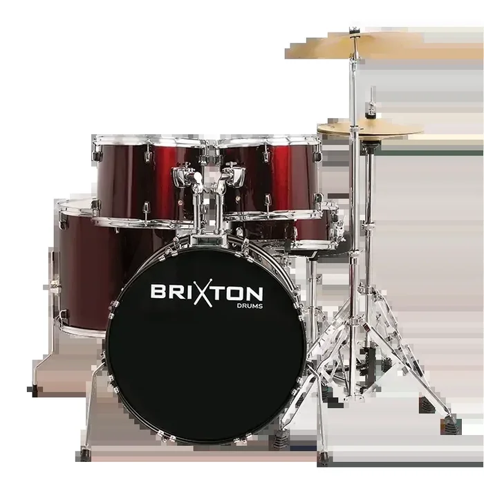 Brixton Drum Kit Package UBX25WR – Wine Red