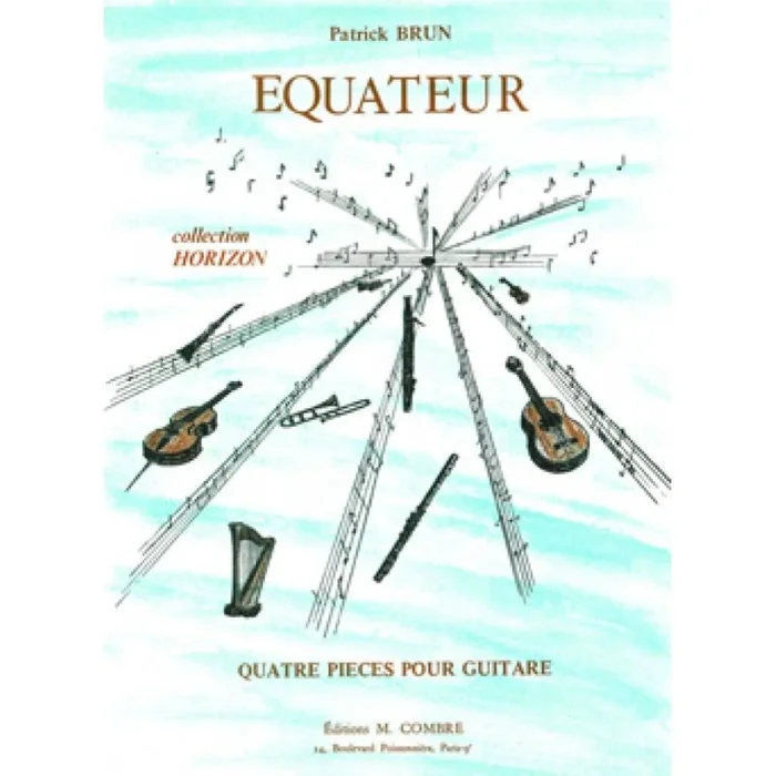 Brun, Patrick – Equateur (4 pièces)
