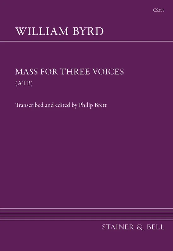 Byrd: Mass for Three Voices