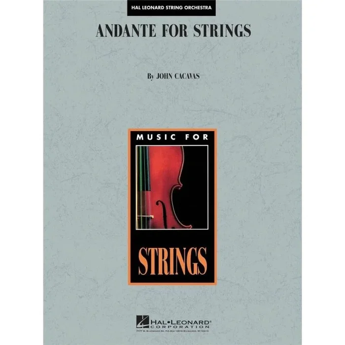 Cacavas, John – Andante for Strings