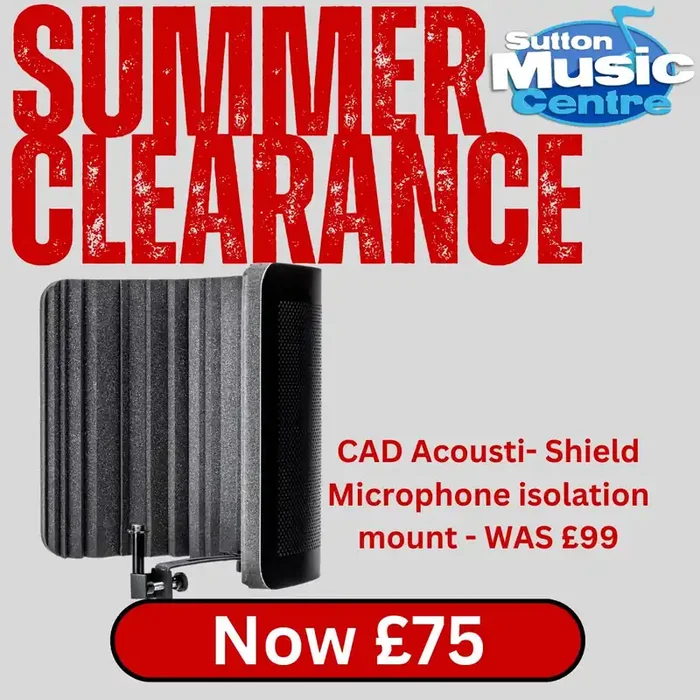 CAD Acousti- Shield – Microphone Isolation Shield