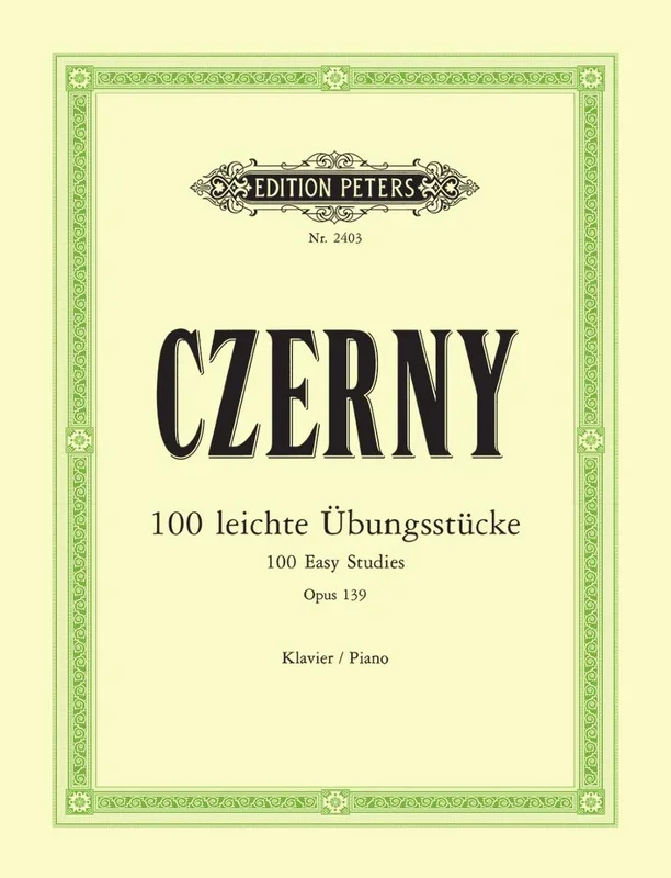 Carl Czerny : Carl Czerny : Allegretto Vivace Op. 139 No. 84 – Piano – Faber Digital