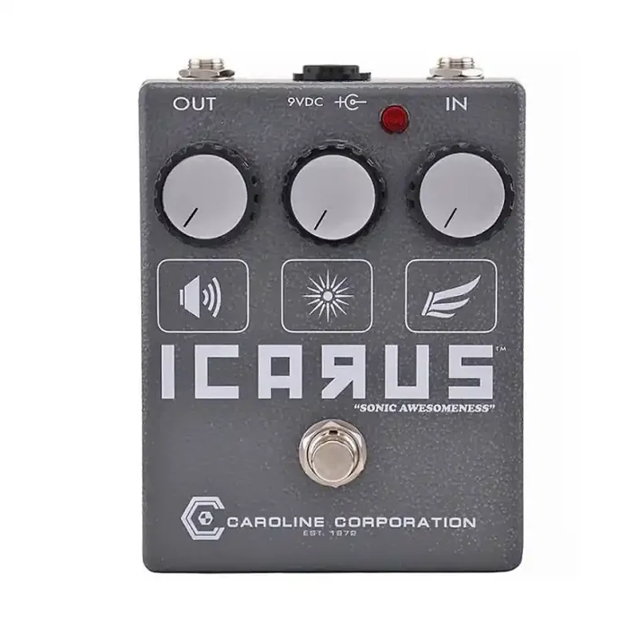 Caroline Icarus V2.1 Boost Pedal Transparent Gain & Tone Shaping Boost