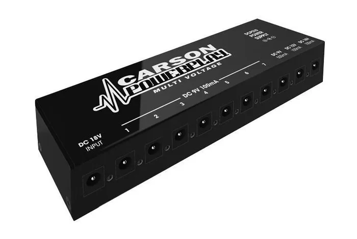 CARSON DCPS10 Multi Outlet Power Supply 9v, 12v & 18v DC Voltage