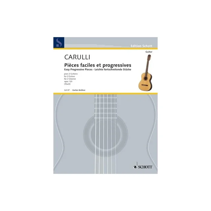 Carulli, Ferdinando – Easy Progressive Pieces op. 120