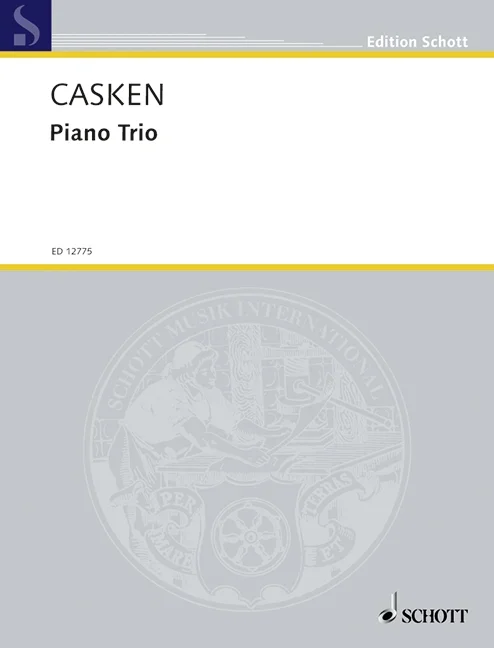 Casken, John : Casken, John : Piano Trio, – violin, cello and piano – Schott Digital