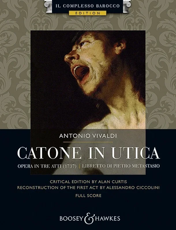 Catone In Utica Full Score (Softcover Book)