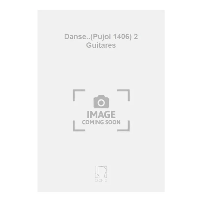 Cervantes, Ignacio – Danse..(Pujol 1406) 2 Guitares